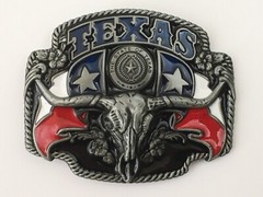 Texas Pride Belt Buckle Western Cowboy Mens Belt Buckles
