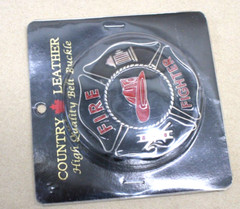 Fire Fighter Fireman FD Metal Unisex Men’s Belt Buckle