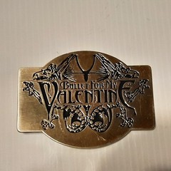 HARD ROCK HEAVY METAL BAND BULLET FOR MY VALENTINE Metal Belt Buckle