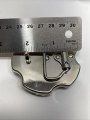 Vintage Y2K – 44 Mag 5 Barrel Spinner Belt Buckle Firearms Guns. 2.75in Diameter