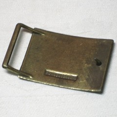FORD MOTOR COMPANY vtg brass belt buckle Model T automobiles Detroit 1970s