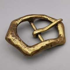 Pure copper belt buckle, men&rsquo;s retro belt buckle, brass accessories, durable