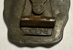 Vintage 70&rsquo;s Oden Inc. Heavy Metal Belt Buckle Personalized With Name « David”