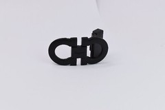 Salvatore Ferragamo Alloy Belt Buckle Dark Sliver for 34-35mm leather strap