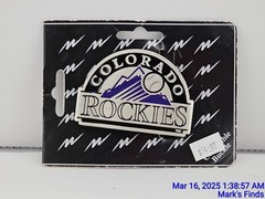 Colorado Rockies MLB Major League Baseball Team Belt Buckle New Old Stock