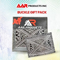 Scottish Buckle Kilts Lion Celtic Knots Belt Classic Kilt Chrome Finish New AAR