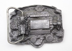 Bergamot Anheuser-Busch Inc. The American Fisherman A-175 Belt Buckle