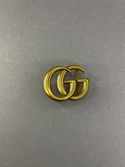 Gold GG 35mm G Belt Buckle 1.3« 