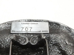 Hasco Conestoga Wagon Growing America Belt Buckle 707 of 4000 1988 Vintage USA