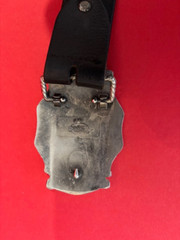 Vintage Rarity Leather Belt And Buckle, Harley Davidson. PainTree 1978 USA
