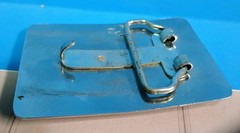 vtg Kneeling Horse Rodeo Western Cowboy, Cowgirl Belt Buckle Antique Chrome