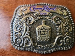 Crown Royal 2008 Belt Buckle