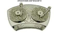 DISCO MENS ROCK REBEL Retro Turntable Belt Buckles Blaster Radio Dj Ghetto Music