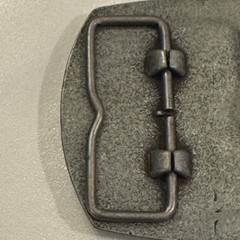 Handyman Club of America Life Member Belt Buckle Vintage 1996 Pewter Finish