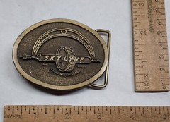 SKYLYNE or SKY LYNE Machine Supply – Sterling, CO – belt BUCKLE – listing #6991