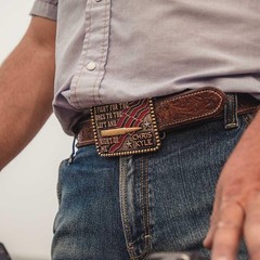 Montana Silversmiths Attitude Officially Licensed Chris Kyle Western Belt Buckle