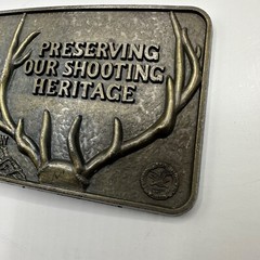 Belt Buckle NRA Preserving Our Shooting Heritage Whittington Center Hunting