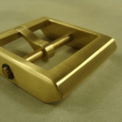 1.5&Prime; (38mm) Solid Brass Belt Buckle suit for Belt / Belt Pin Buckles