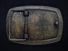 TE05171 2007 *THE AMERICAN VETERANS DISABLED FOR LIFE MEMORIAL* MILITARY BUCKLE