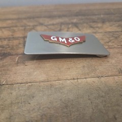 Vintage GM&O « Gulf, Mobile & Ohio » Railroad Belt Buckle