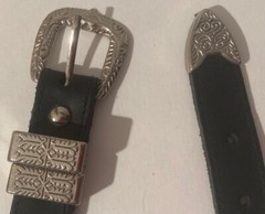 Vintage Lot of 3 Leather and Metal Horse Accessories, Bits, Bridle, Harness, Nic
