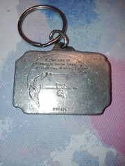 Vintage 1989 Siskiyou Buckle Co. A Bad Day Of Fishing Keychain