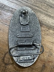 The Great American Buckle Co. Oval Southwestern Geometric Belt Buckle 4010