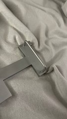 H 38-40mm 1.5` Belt Buckle Silver Tone H Replacement Buckle