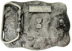 Edgemont South Dakota Centennial Belt Buckle 1890-1990 Train Horse #194/250