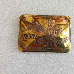 World&rsquo;s Oldest Rodeo Prescott Arizona 1982 Belt Buckle 999/3000
