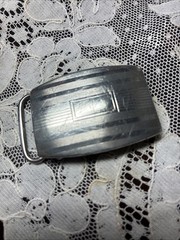 TIFFANY Or BROGAN CO. 925 Sterling Silver Antique Art Deco Spiral Belt Buckle