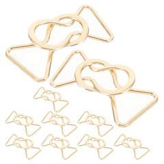 10 Pairs Belt Buckles and Hardware Clothing Accessories Alloy Suspender