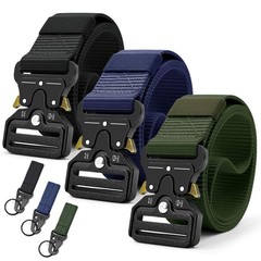 DOOPAI Tactical 28 – 42 Waist Adjustable 125 cm（3 pack), Black Blue Green 19