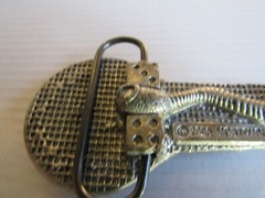 2005 MICROPHONE MUSIC COBRA DICE Belt Buckle MOBTOWN CHICAGO USA !