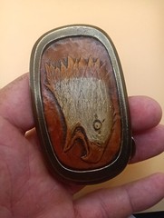 Belt Buckle Eagle The Great American Belt Buckle Company USA 1983 #D825 Vintage
