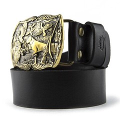 Belt buckle « Duck hunting », Trophy belt buckle, Hunter belt buckle