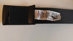 Suicide Squad Belt w/ Metal Belt Buckle Loot Crate Neon Green Black Buckle Down