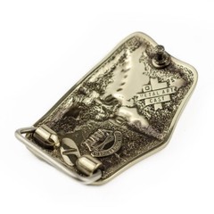 Medical german silver belt buckle Caduceus, Physician Medical Corps belt buckle