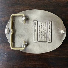 US Army Operational Test Command Belt Buckle Brass OTC ATEC Insignia Wilensky