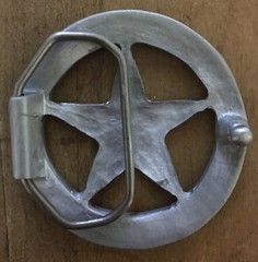 LAWMAN STAR SHERIFF BADGE BELT BUCKLE NEW