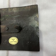 Vintage Winchester Repeating Arms New Haven Brass Belt Buckle