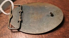 Vintage NRA Whittington Center Belt Buckle WHERE FRONTIER SPIRIT LIVES, Cowboy