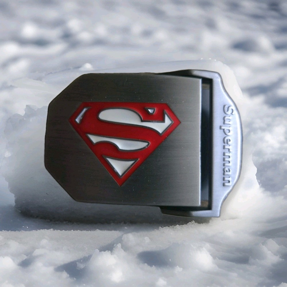 Superman Alloy Metal Belt Buckle – DC Comics.