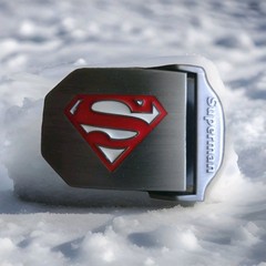 Superman Alloy Metal Belt Buckle – DC Comics.