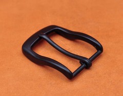Cool Black Pin Single Prong Clip Buckle for DIY Leathercraft Belt Replacement