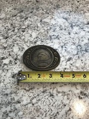 Vintage North American Hunting Club 20th Anniversary Belt Buckle 1978-1998