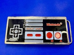 Official Classic Nintendo NES System Video Game Controller Figural Belt Buckle