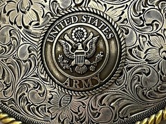 United States Army Western Style Buckle