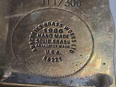 Vtg 1998 25 Anniversary Asbury Community Center West Virginia Metal Belt Buckle