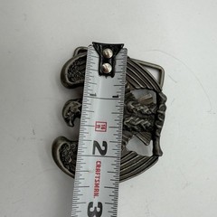 Vintage Belt Buckle Avon Eagle Wings Bird Metal Silver Tone